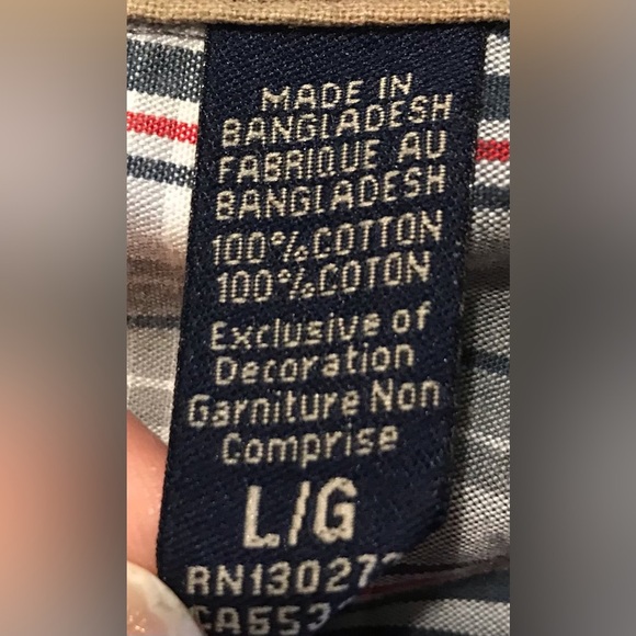 Wrangler Mens Long Sleeve Plaid Work Shirt Western Style Button Down Size L - Picture 5 of 6